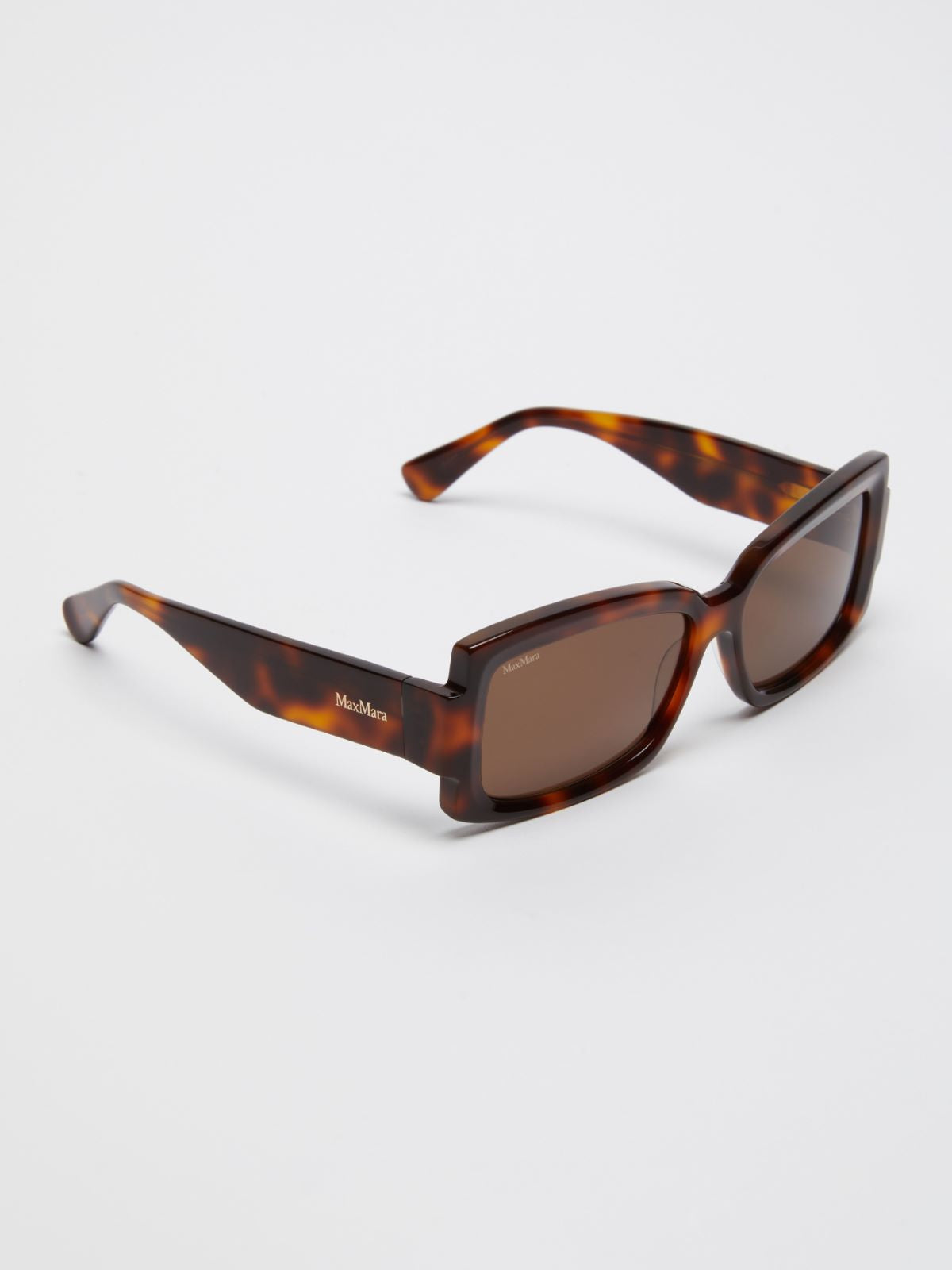 Square sunglasses - Tawny bronze brown