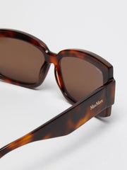 Square sunglasses - Tawny bronze brown
