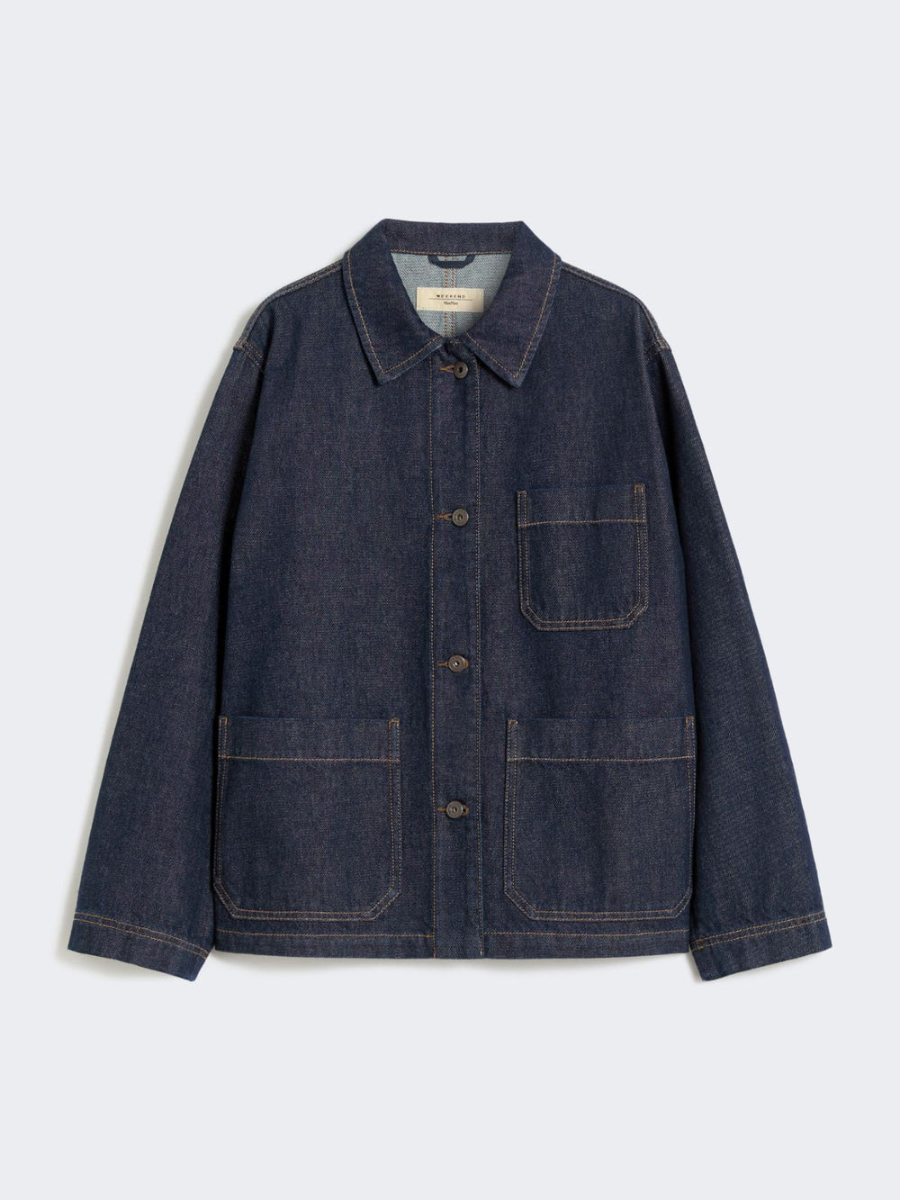 Authentic denim shacket - Navy