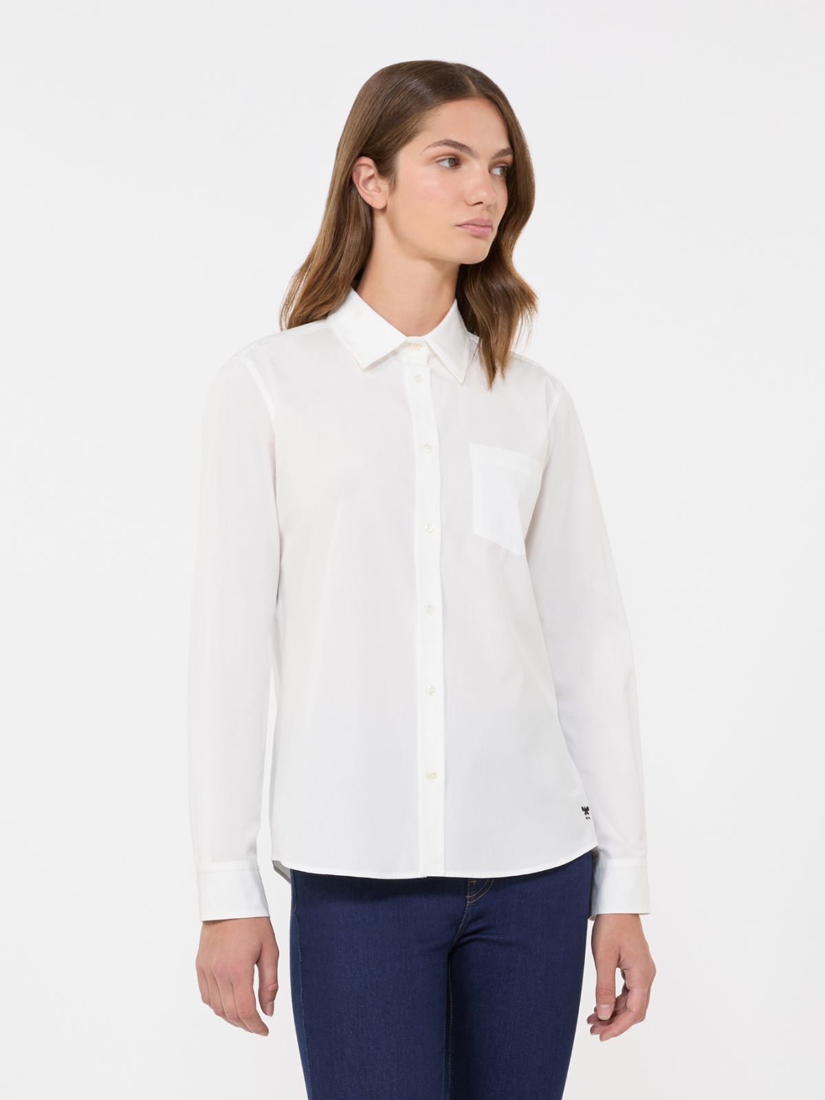 Classic cotton shirt - Optical white