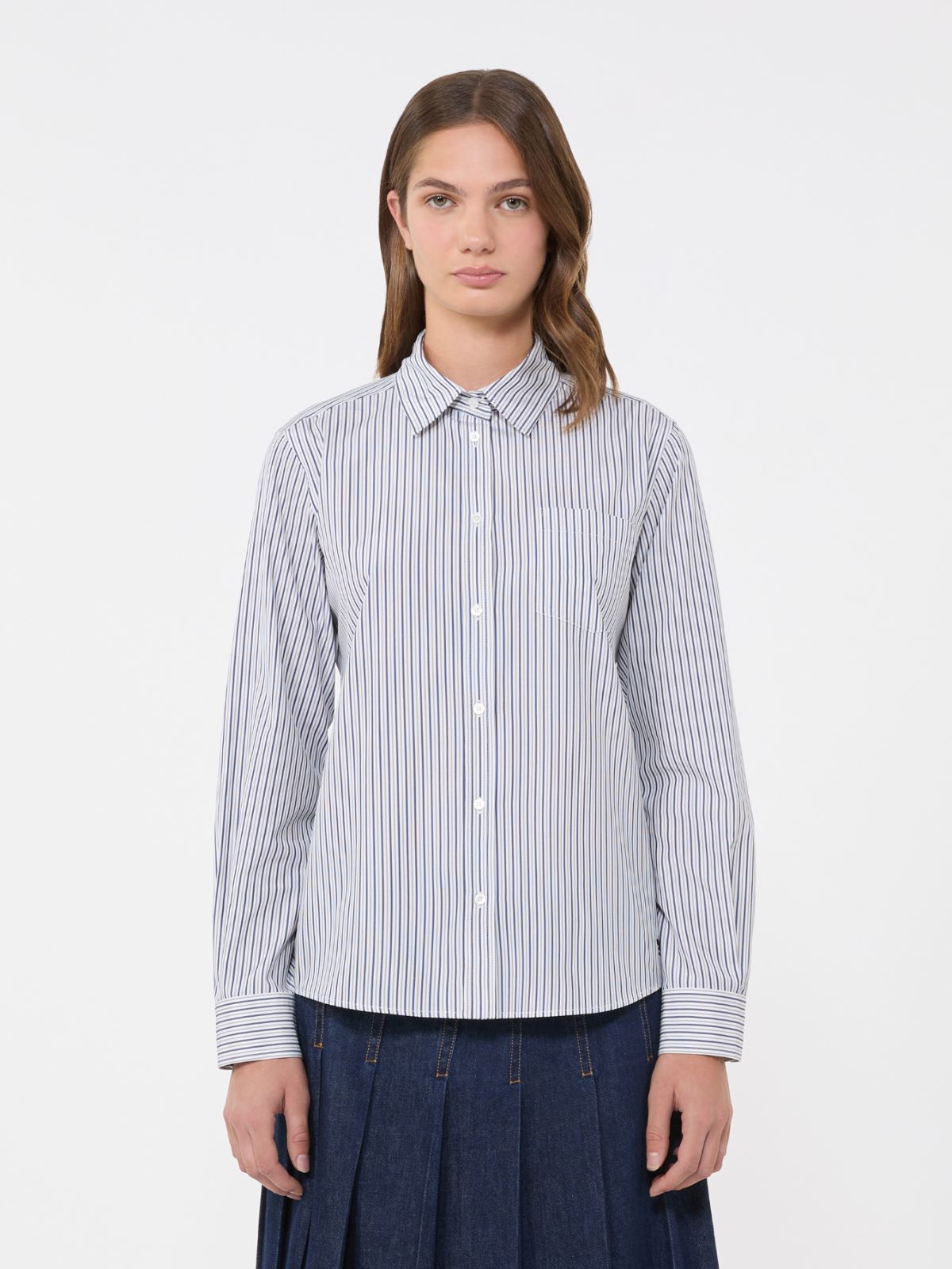 Classic cotton shirt - Navy