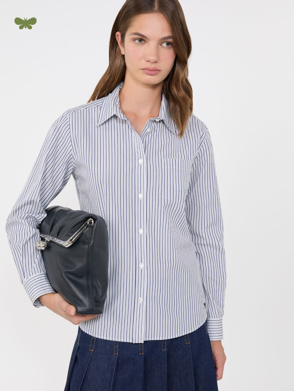 Classic cotton shirt - Navy