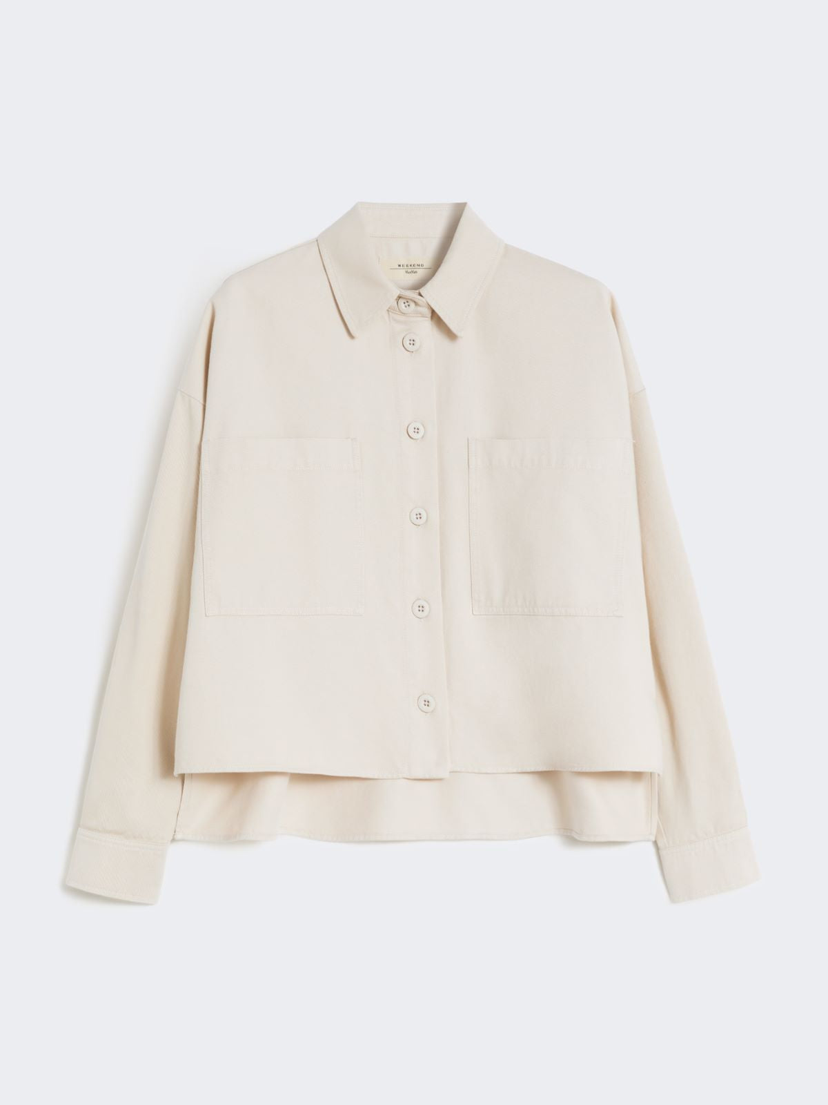 Cotton drill shirt - Sand