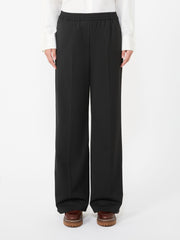 Technical gabardine wool trousers‎‎ - Black