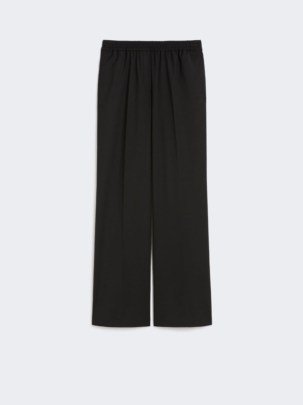 Technical gabardine wool trousers‎‎ - Black