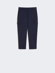 Tech wool trousers - Navy