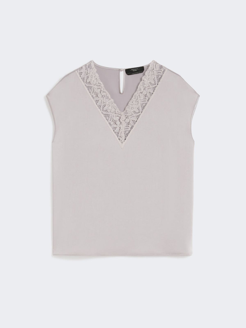 Feminine satin top - Nudo