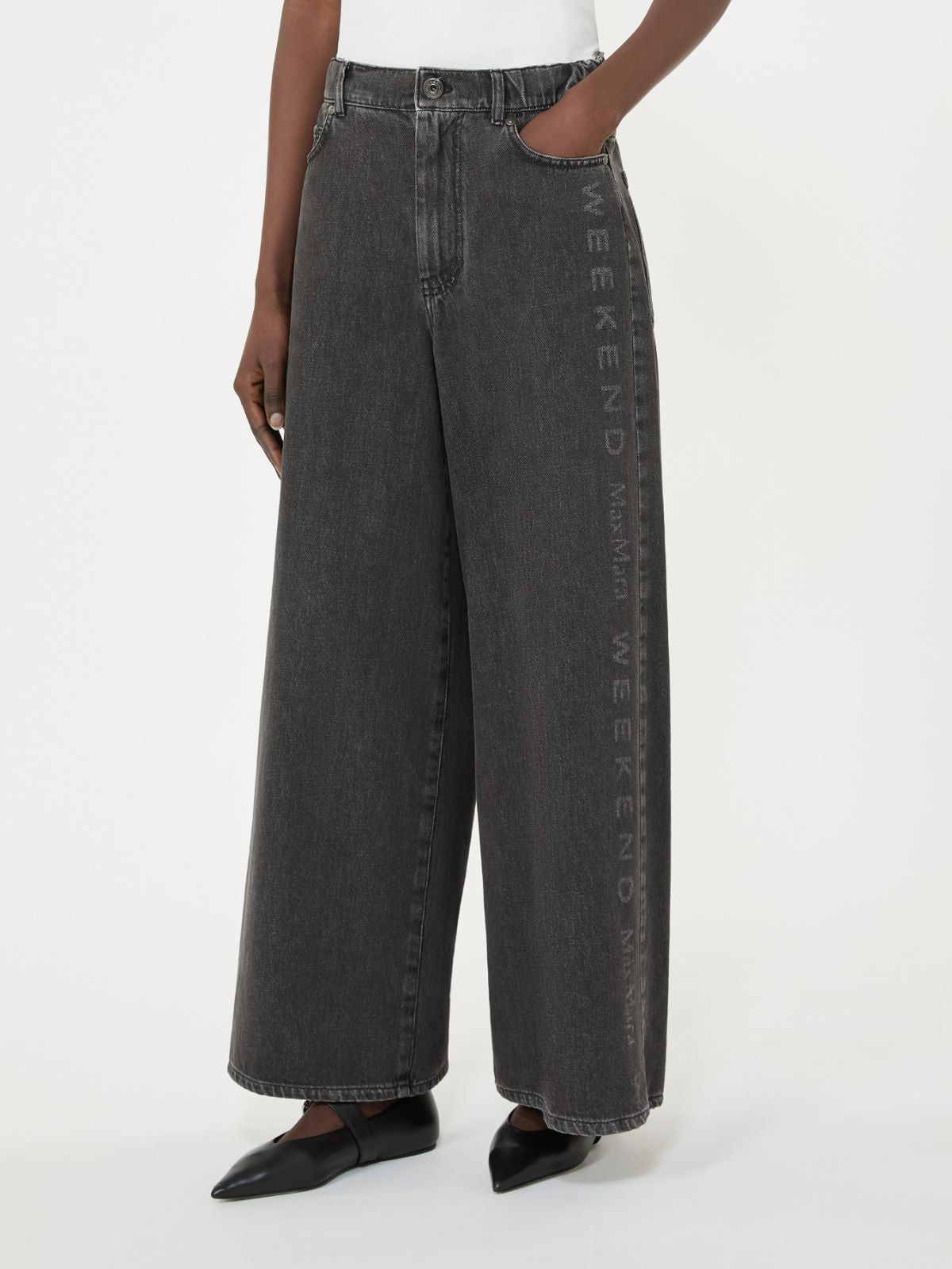 Authentic cotton denim jeans - Black