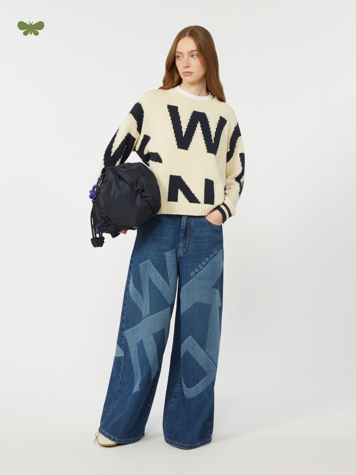 Authentic cotton denim jeans - Navy