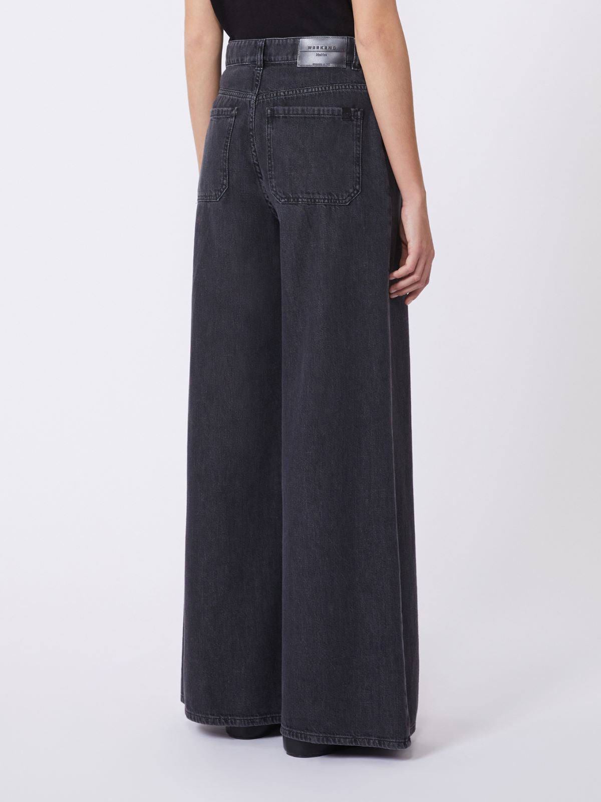 Soft cotton denim jeans - Black