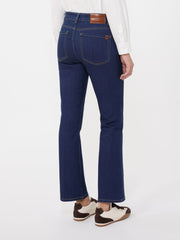 Five-pocket stretch denim jeans - Navy
