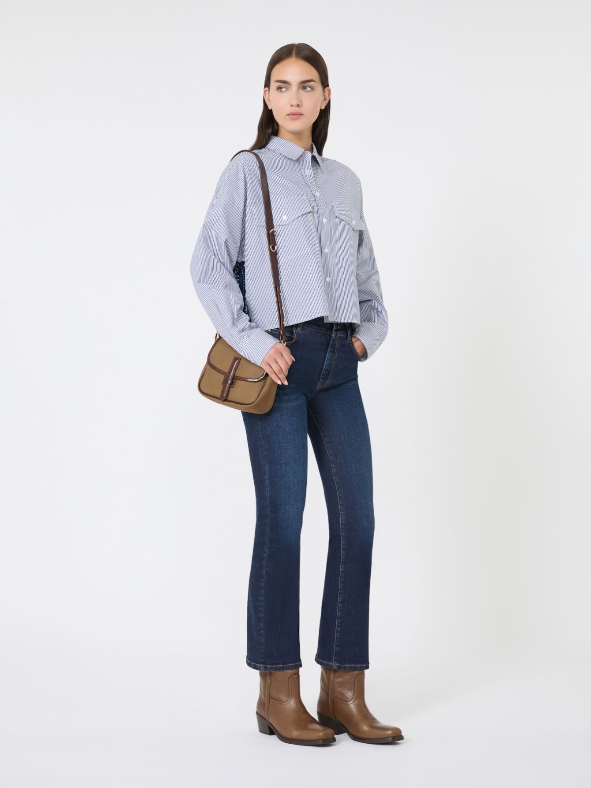 Slim-fit denim jeans - Navy