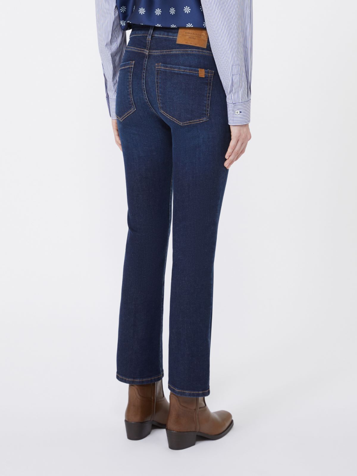 Slim-fit denim jeans - Navy