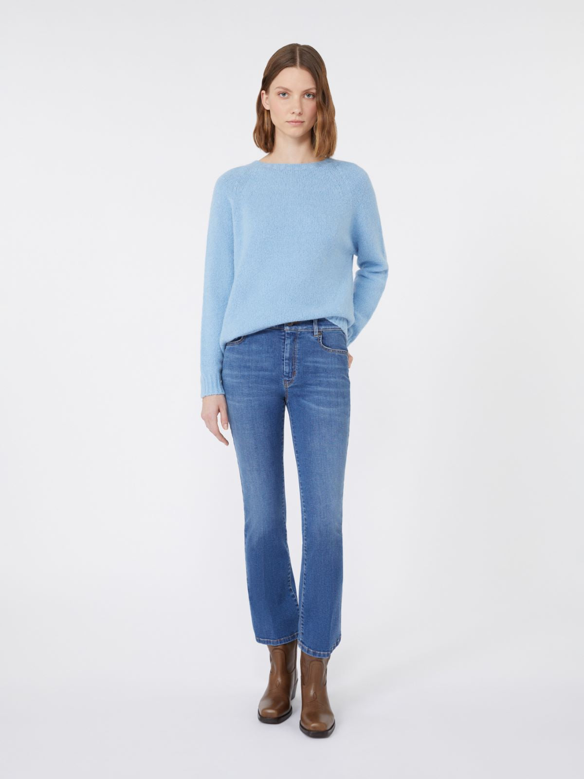 Slim-fit denim jeans - Navy