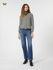 Straight-fit denim jeans - Navy