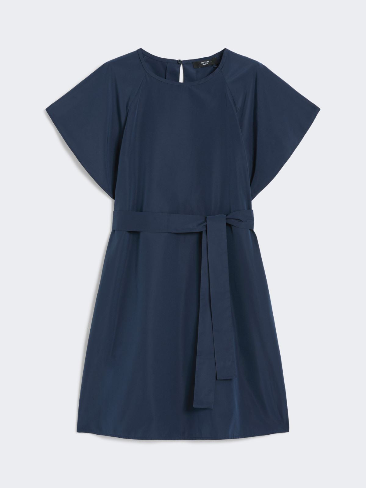 Short taffeta dress - Navy
