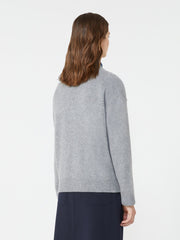 Cashmere knit cardigan - Medium grey