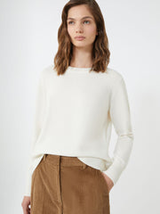 Cashmere yarn jumper - Ecru