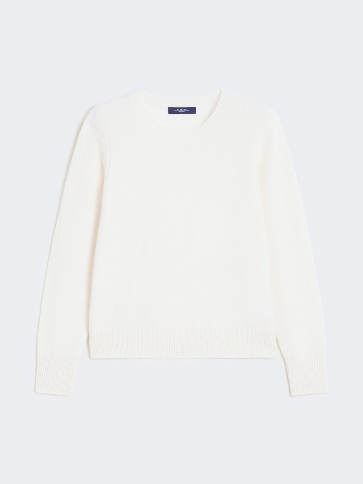 Cashmere yarn jumper - Ecru