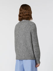 Alpaca and cotton sweater - Medium grey