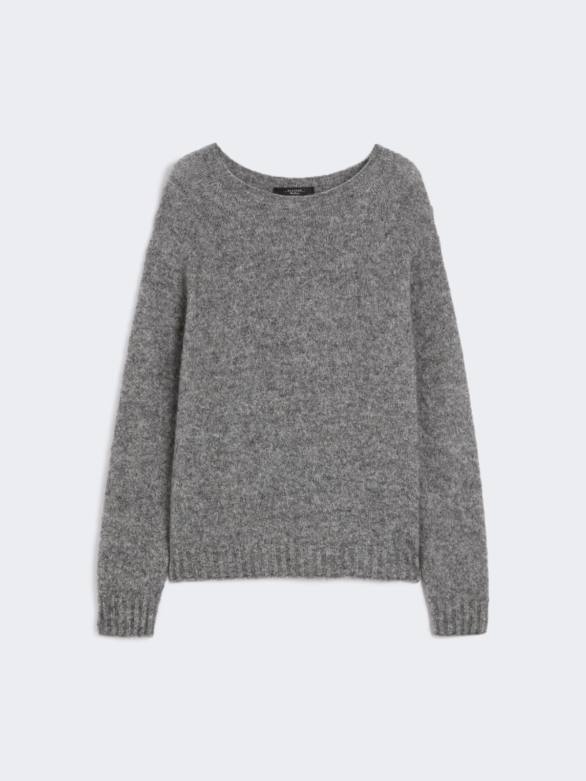 Alpaca and cotton sweater - Medium grey
