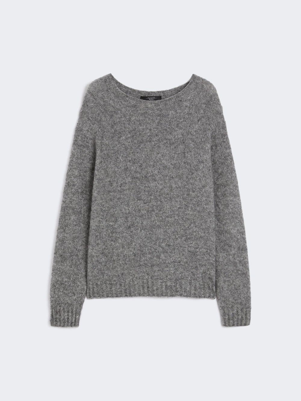 Alpaca and cotton sweater - Medium grey
