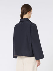 Reversible taffeta jacket - Navy