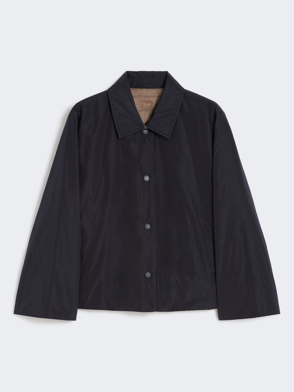 Reversible taffeta jacket - Navy