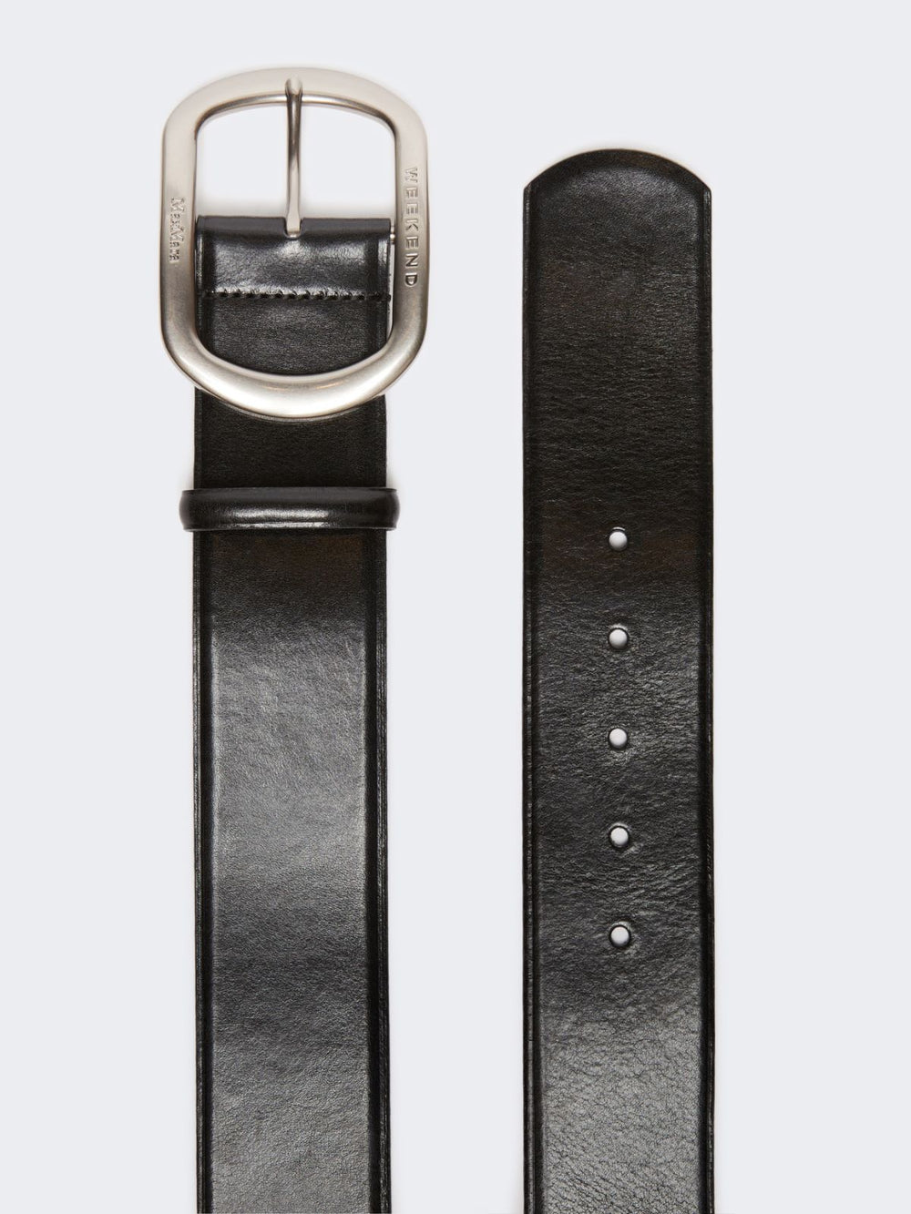 Leather belt - Black