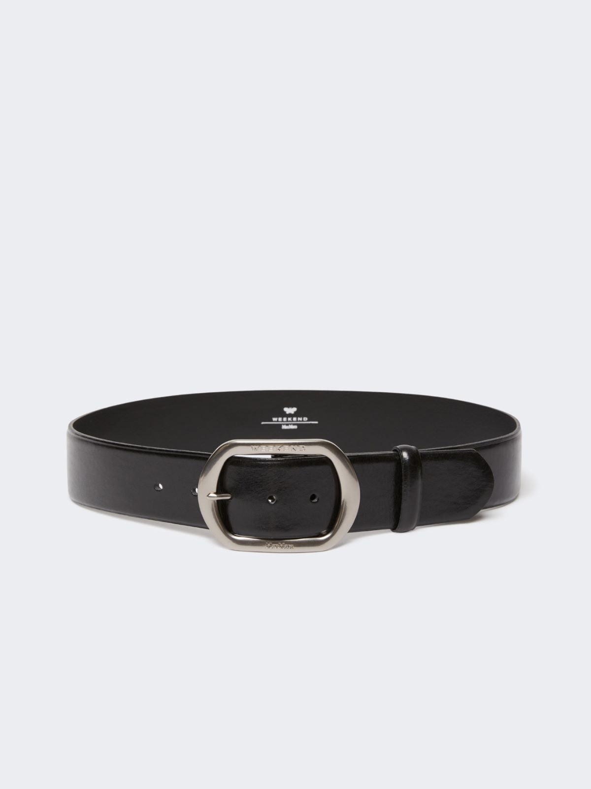 Leather belt - Black