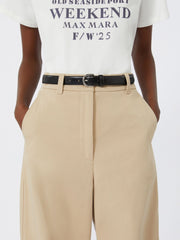 Leather belt - Black