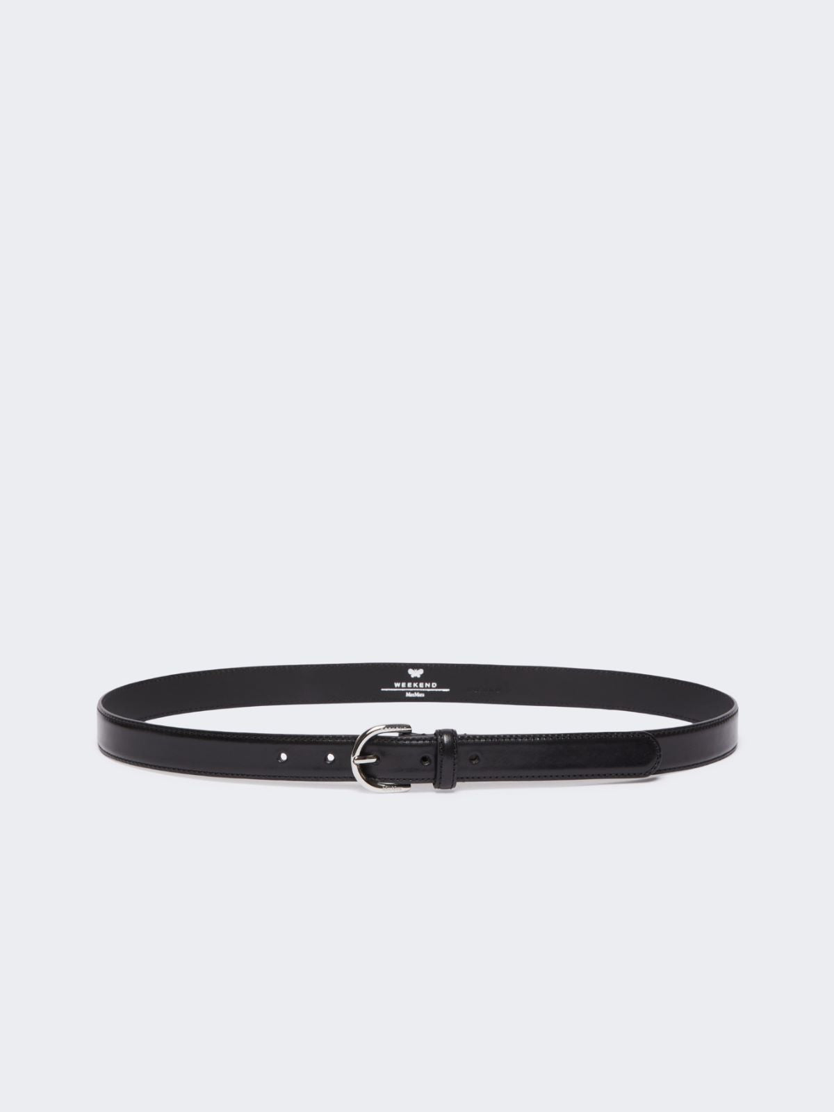 Leather belt - Black