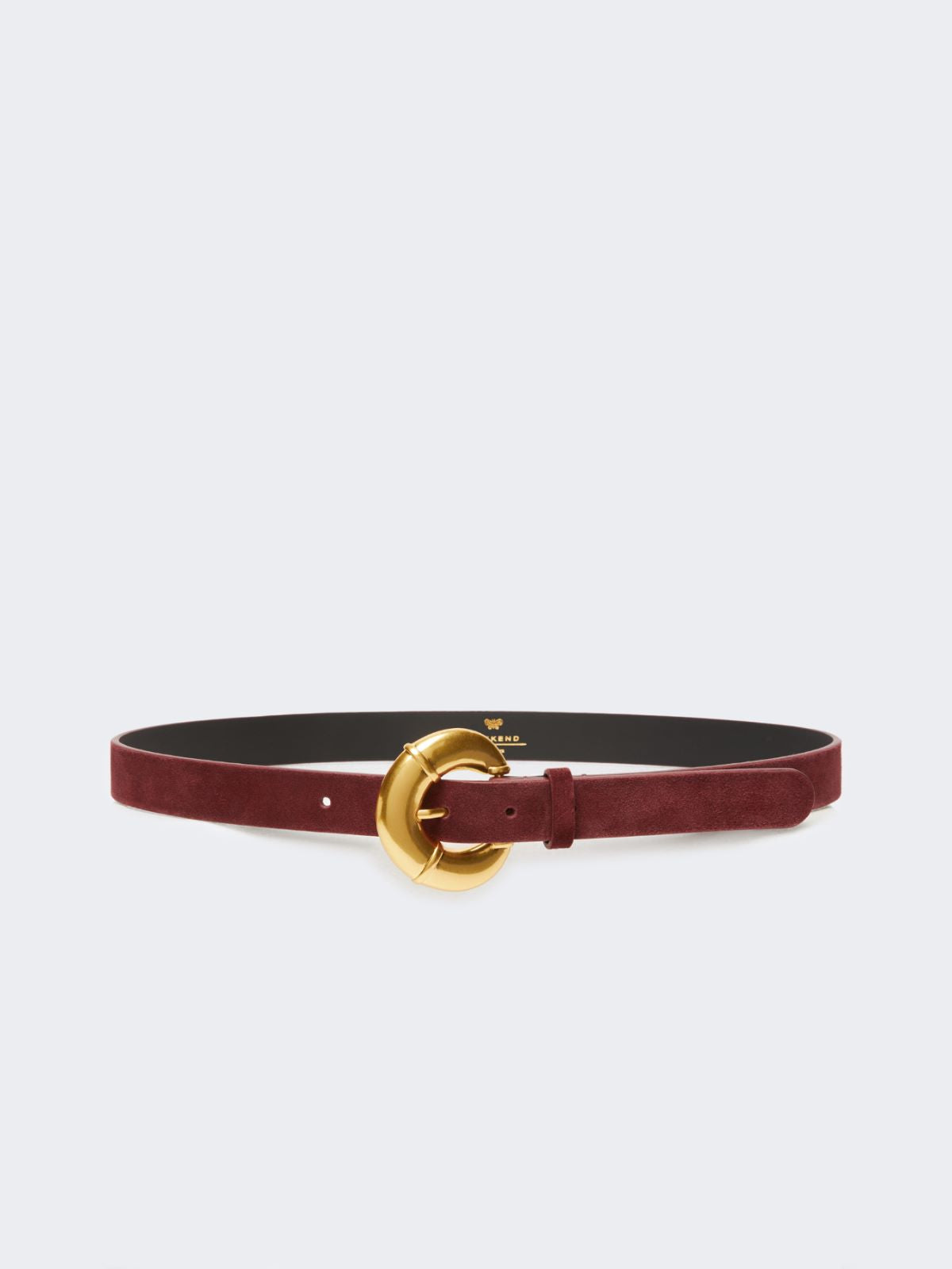 Calfskin belt - Red