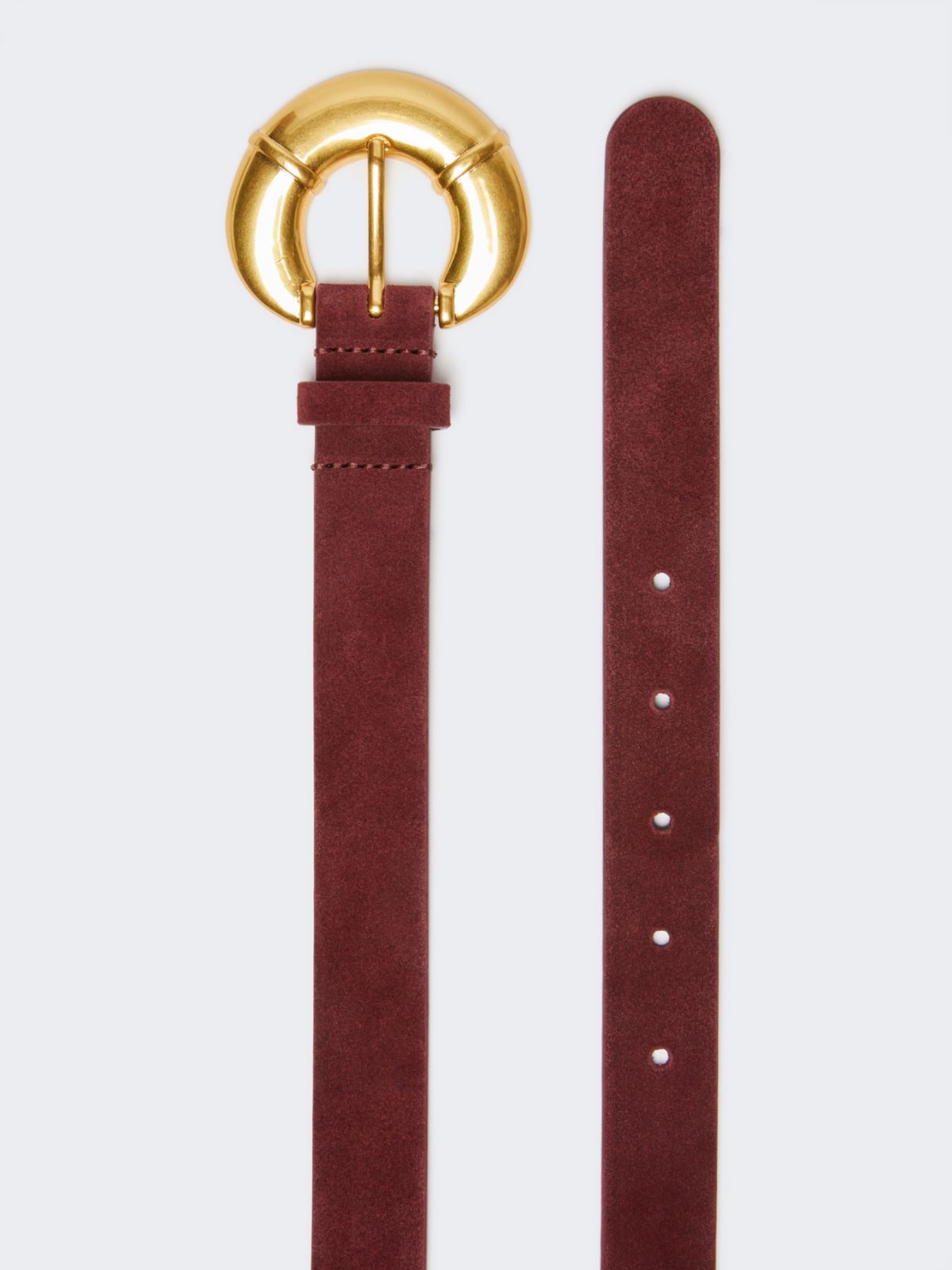 Calfskin belt - Red