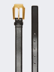 Leather belt - Black