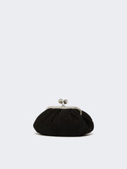 Small suede Pasticcino Bag - Black