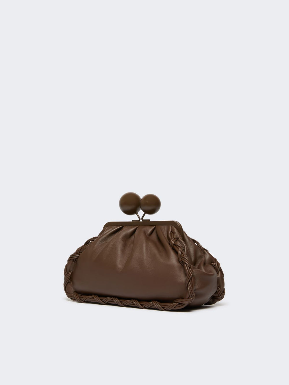 Medium Nappa leather Pasticcino Bag - Brown