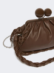 Medium Nappa leather Pasticcino Bag - Brown