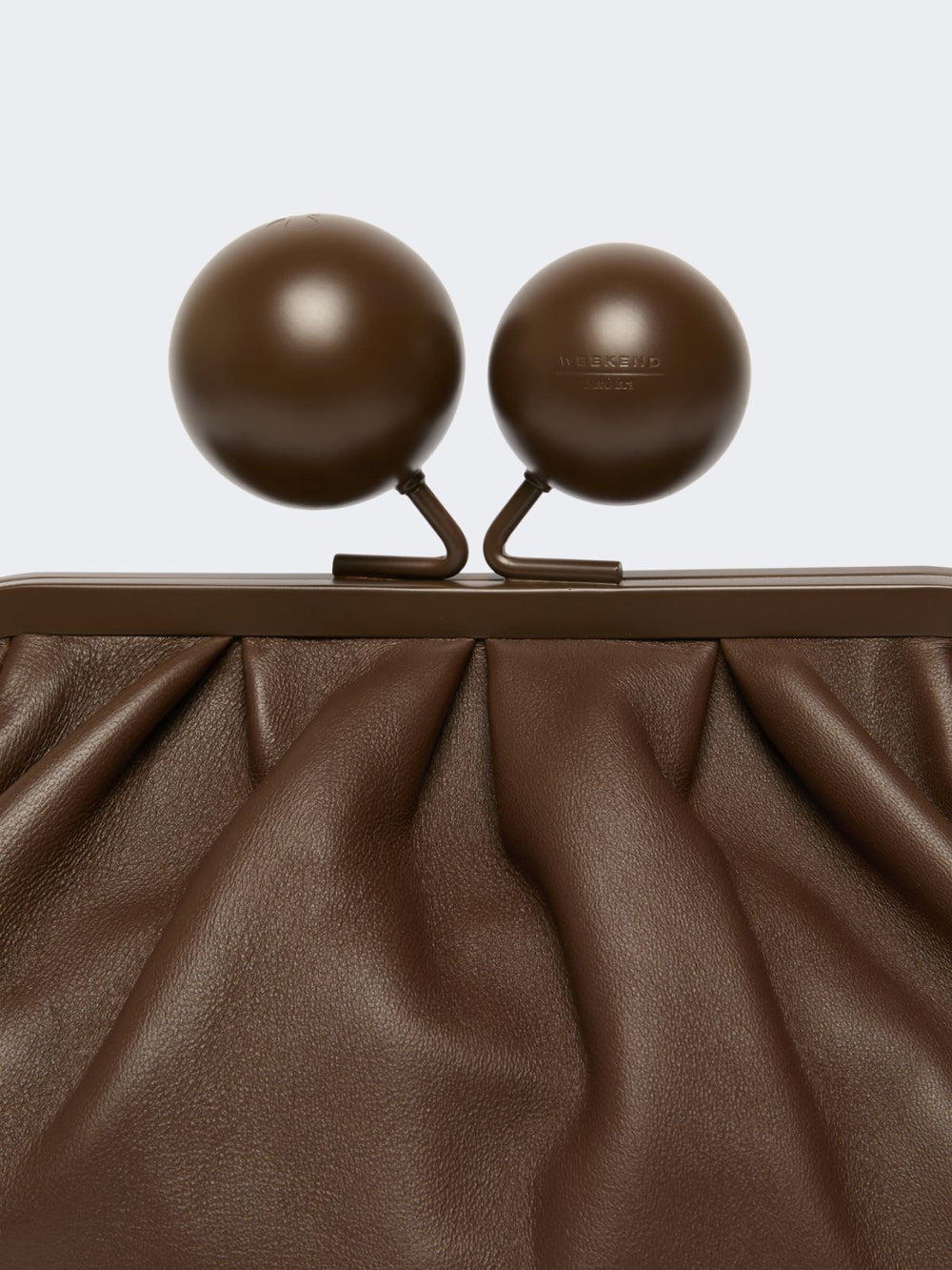 Medium Nappa leather Pasticcino Bag - Brown