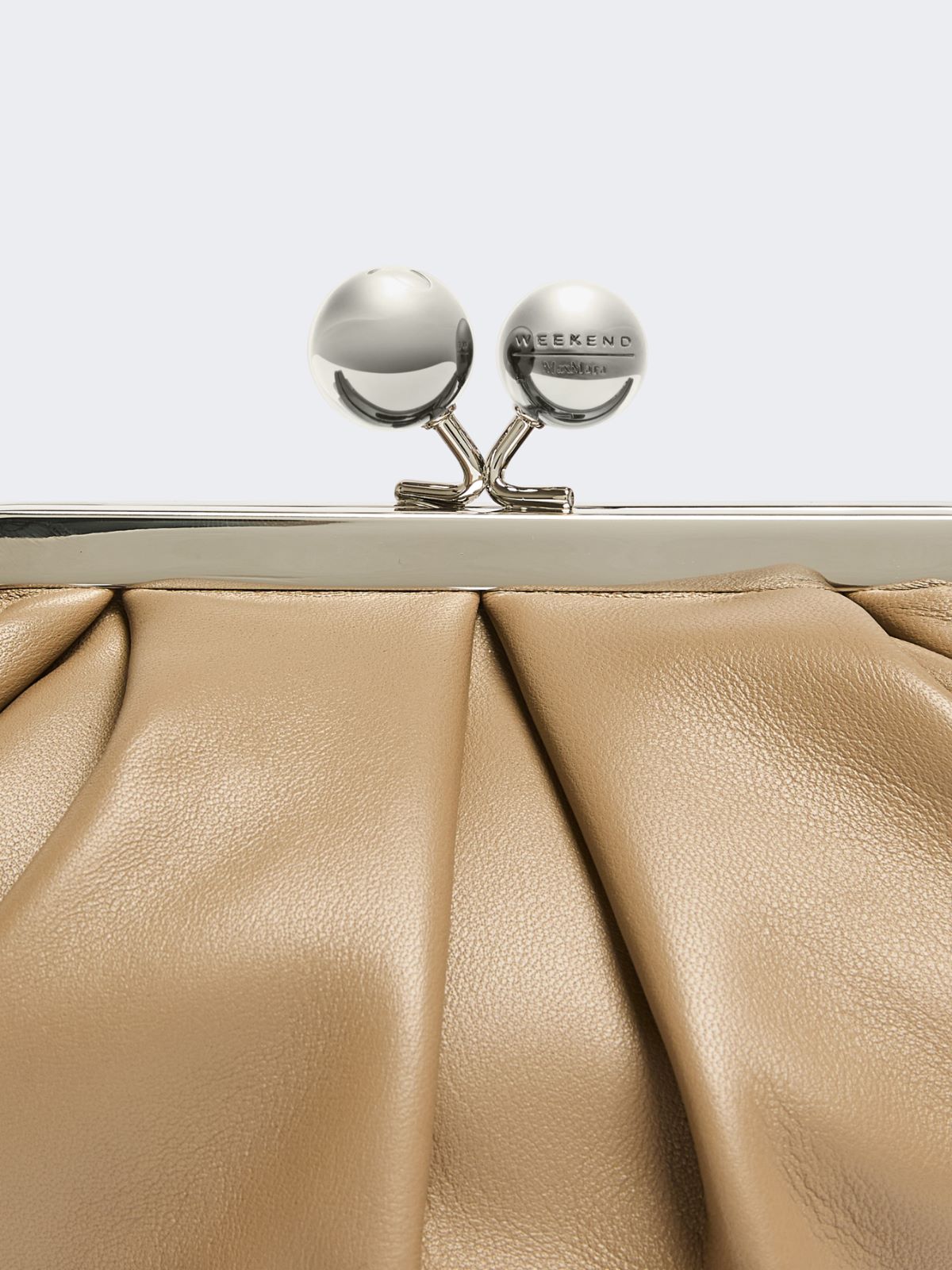 Small sheepskin Pasticcino Bag - Turtledove