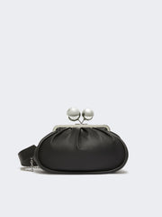Medium Pasticcino Bag in glossy nappa leather - Black