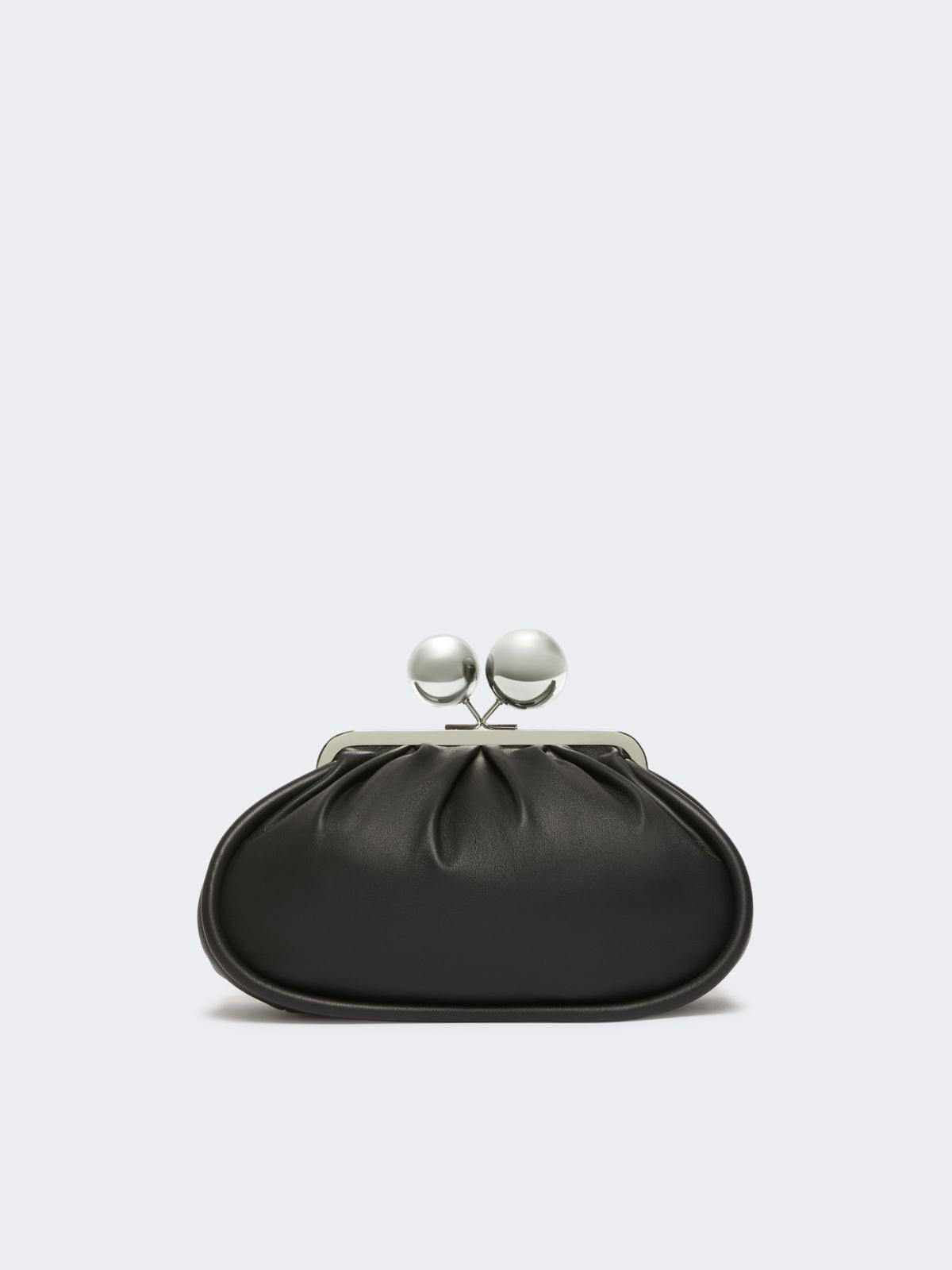 Medium Pasticcino Bag in glossy nappa leather - Black