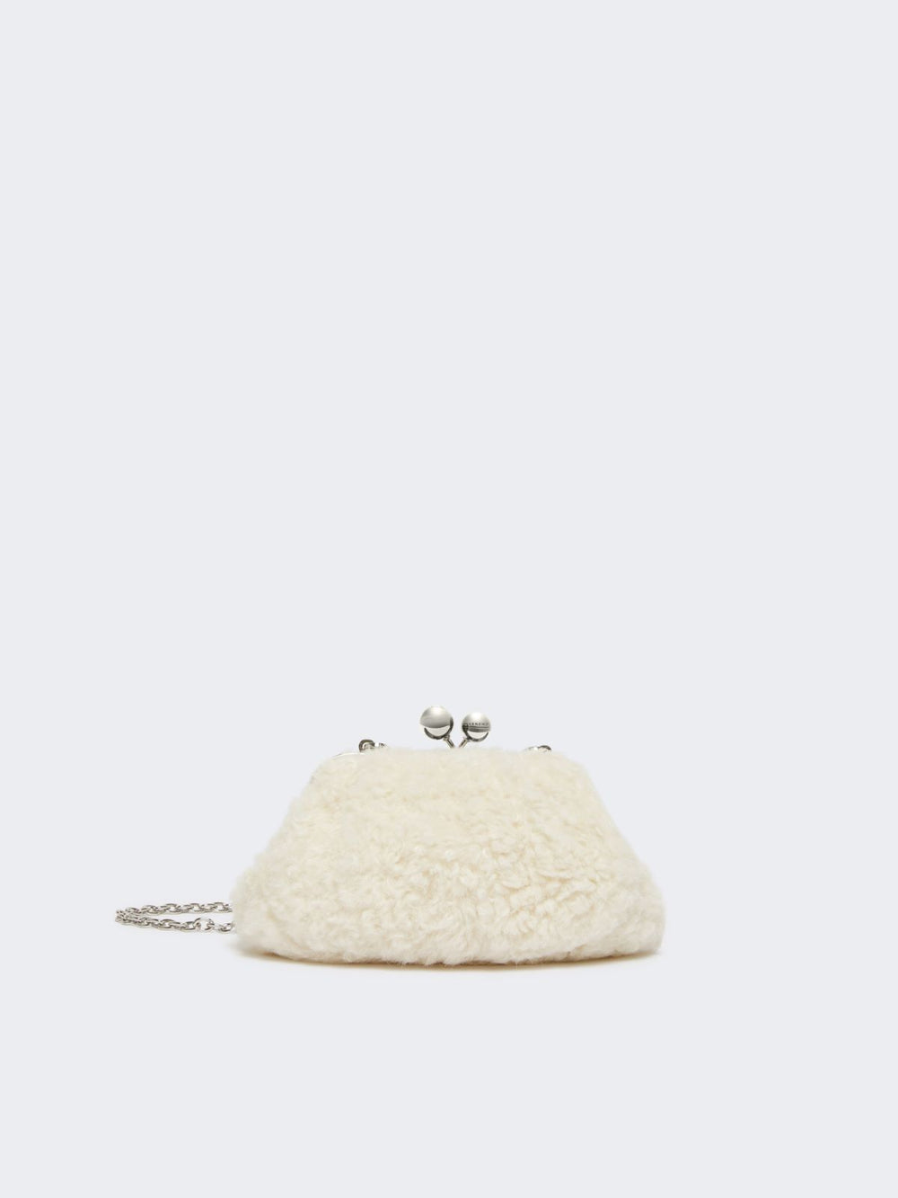 Small Pasticcino Bag with a soft texture - Ivory