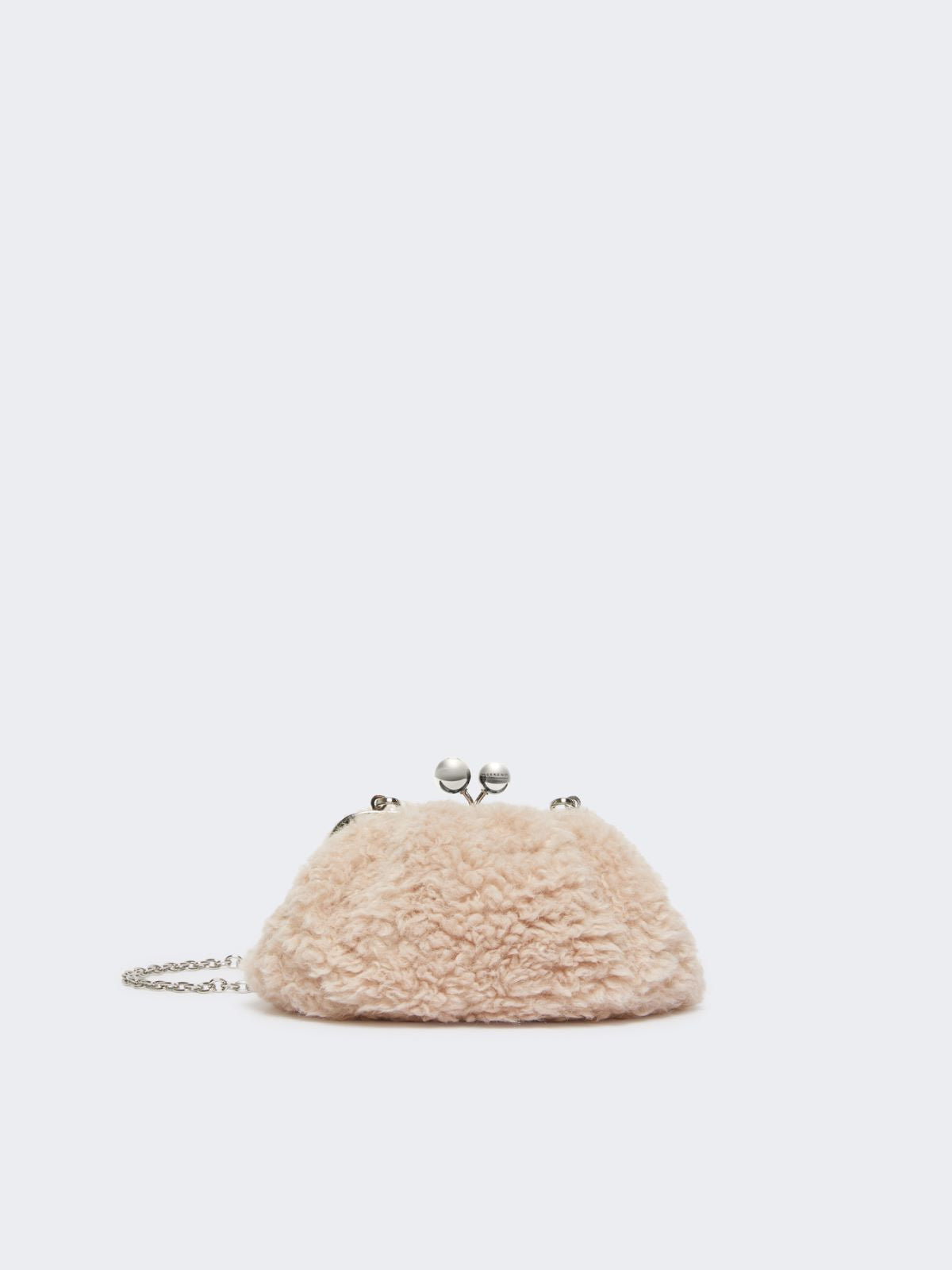 Small Pasticcino Bag with a soft texture - Pink