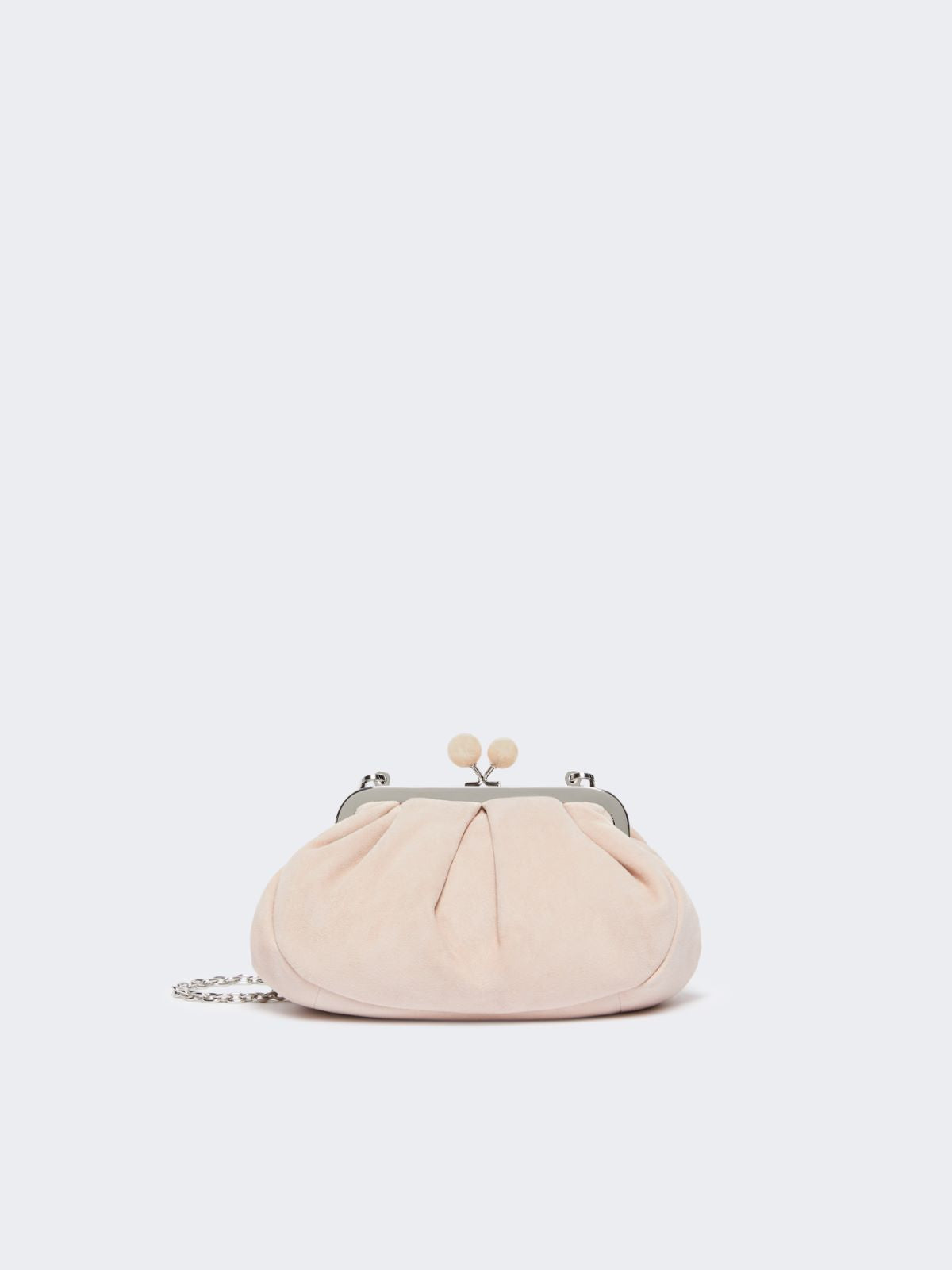 Small suede Pasticcino Bag - Powder