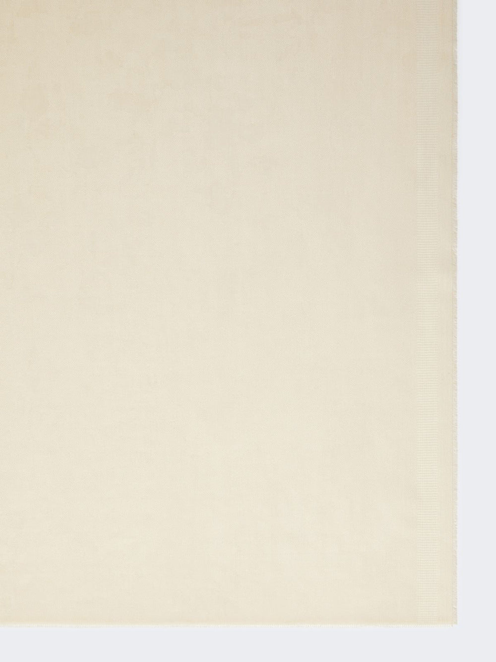 Jacquard wool stole - Ivory