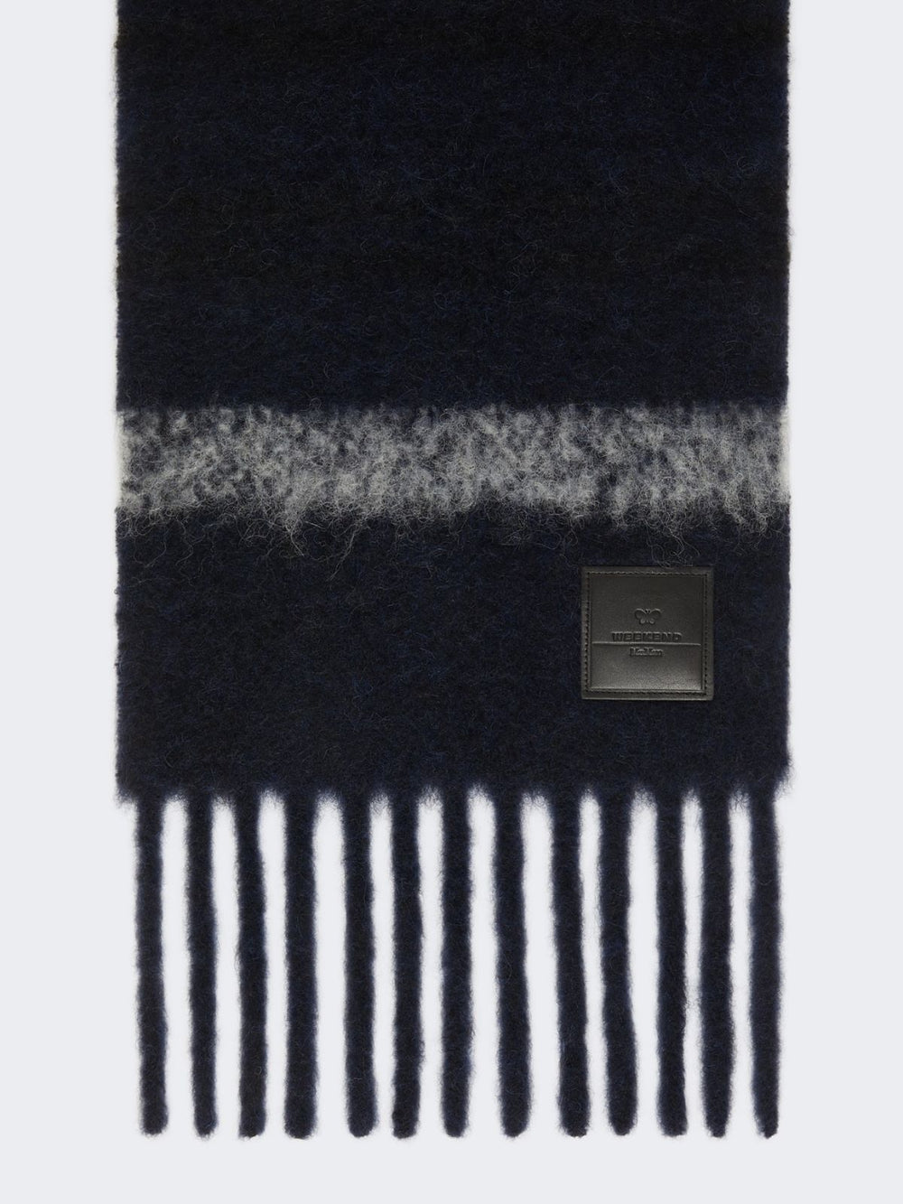 Alpaca-blend scarf - Midnightblue