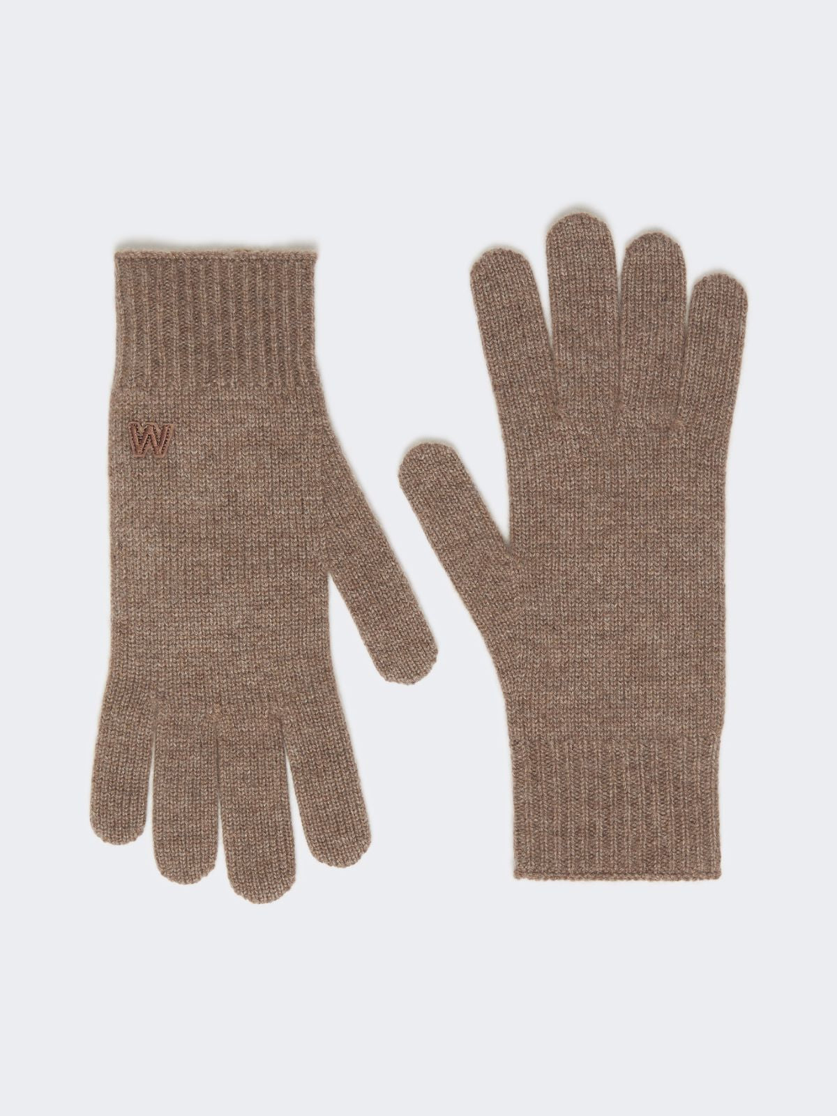 Cashmere gloves - Brown