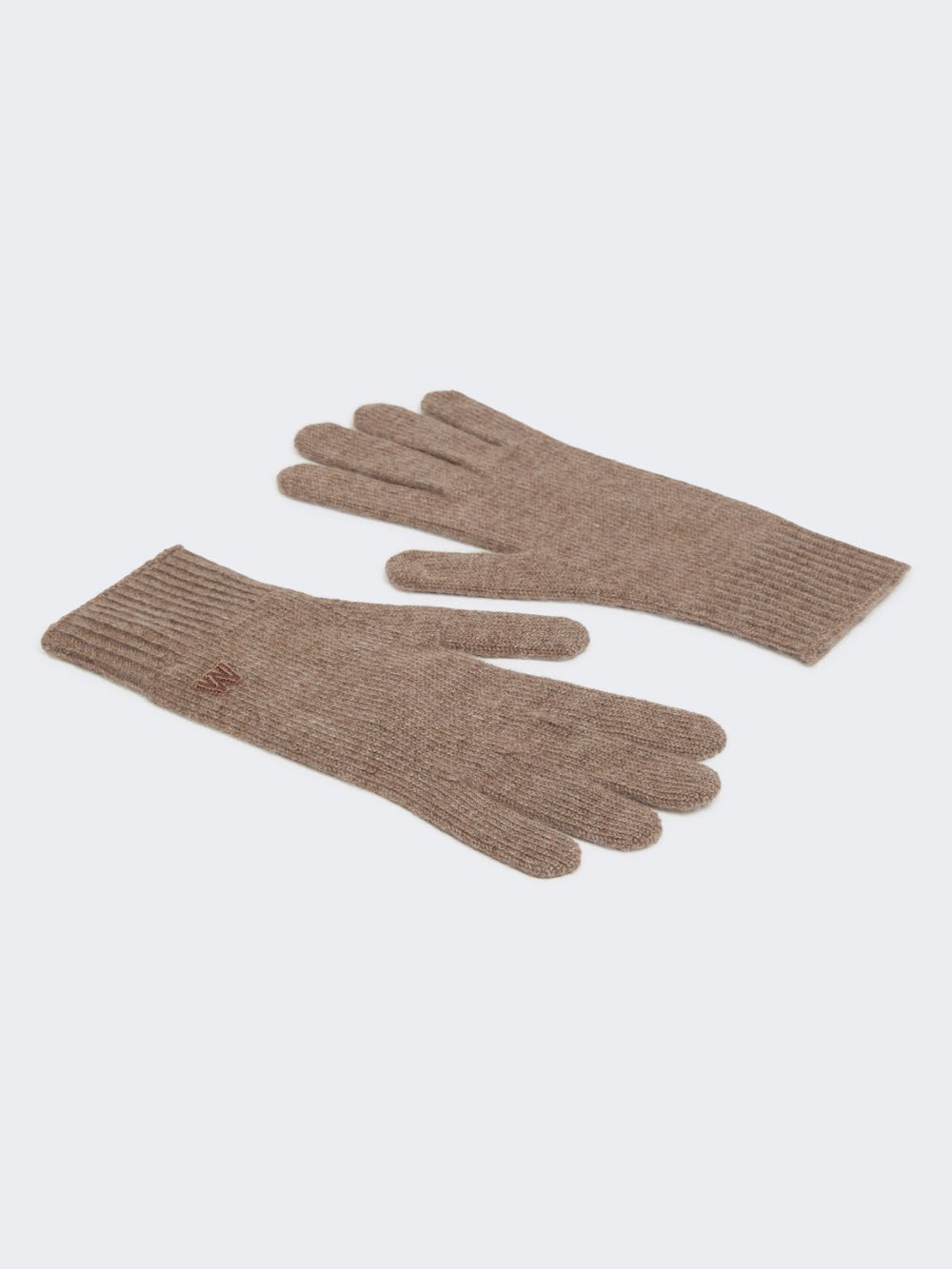 Cashmere gloves - Brown