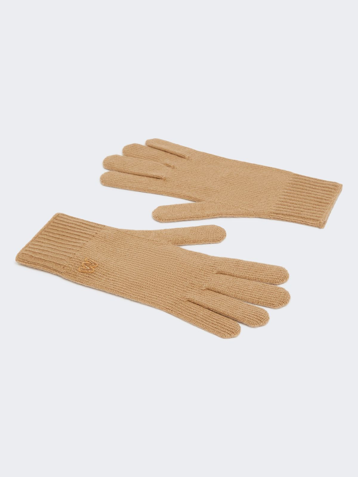 Cashmere gloves - Camel